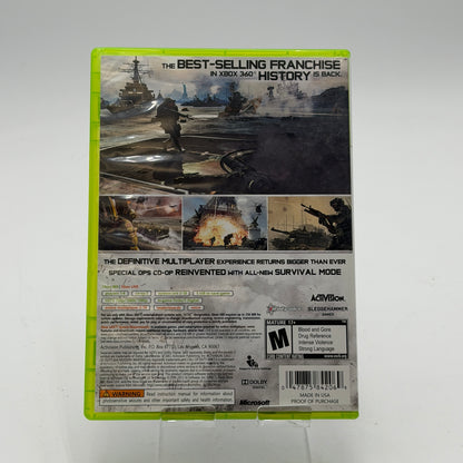 Used Xbox 360 Call of Duty Modern Warfare 3 Game with Box and Manual