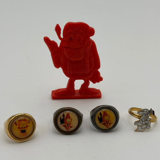 Vintage 1970s General Mills Franken Berry Monster Cereal Prize Premium Toy Lot