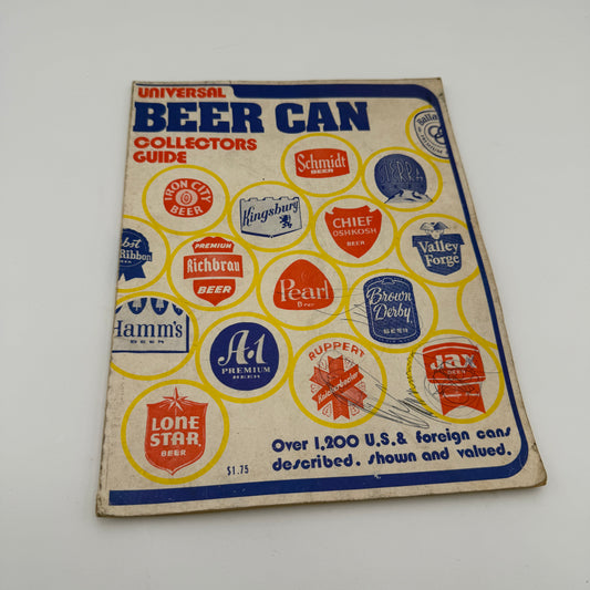 Vintage 1975 Universal Beer Can Collectors Guide Multi-Colored Used