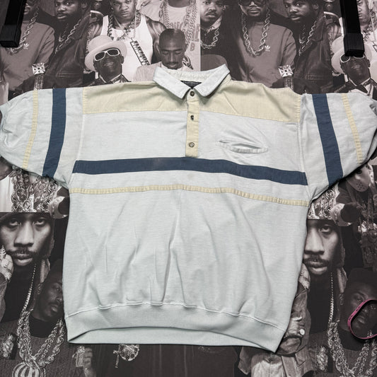 Vintage 80's Knightsbridge Polo Shirt Sz Large
