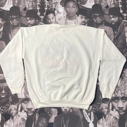 Vintage 80's Puff Print Crewneck Sweatshirt Size Medium