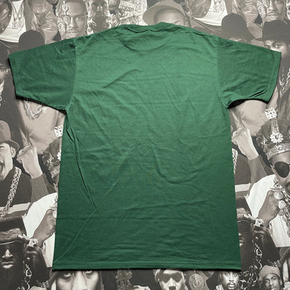 Vintage 90's Jerzees 50/50 Heavyweight Blank Tee Green