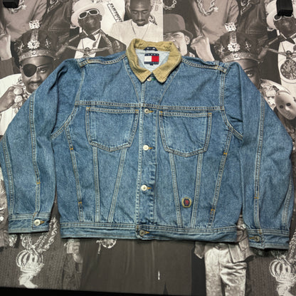 Vintage 90's Tommy Hilfiger Denim Jean Jacket Size Small