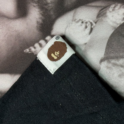 Vintage BAPE Leopard Camo College Tee SZ XXL A Bathing Ape