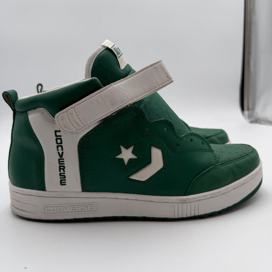 Vintage Maverick Green White Size 12