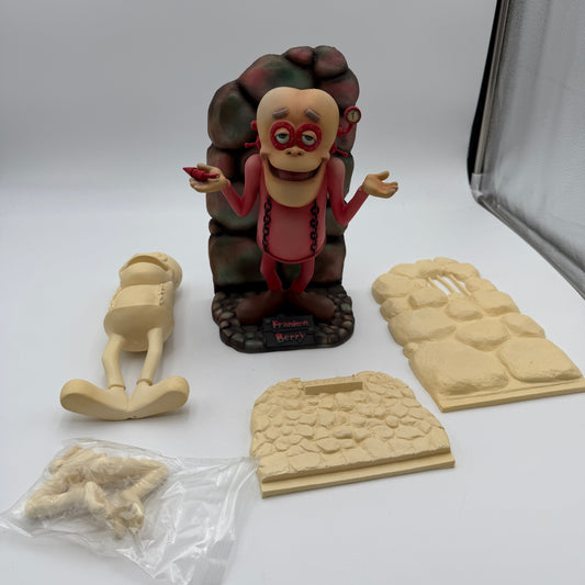 Vintage Custom Hand Painted Sculpted Resin General Mills Franken Berry Statue