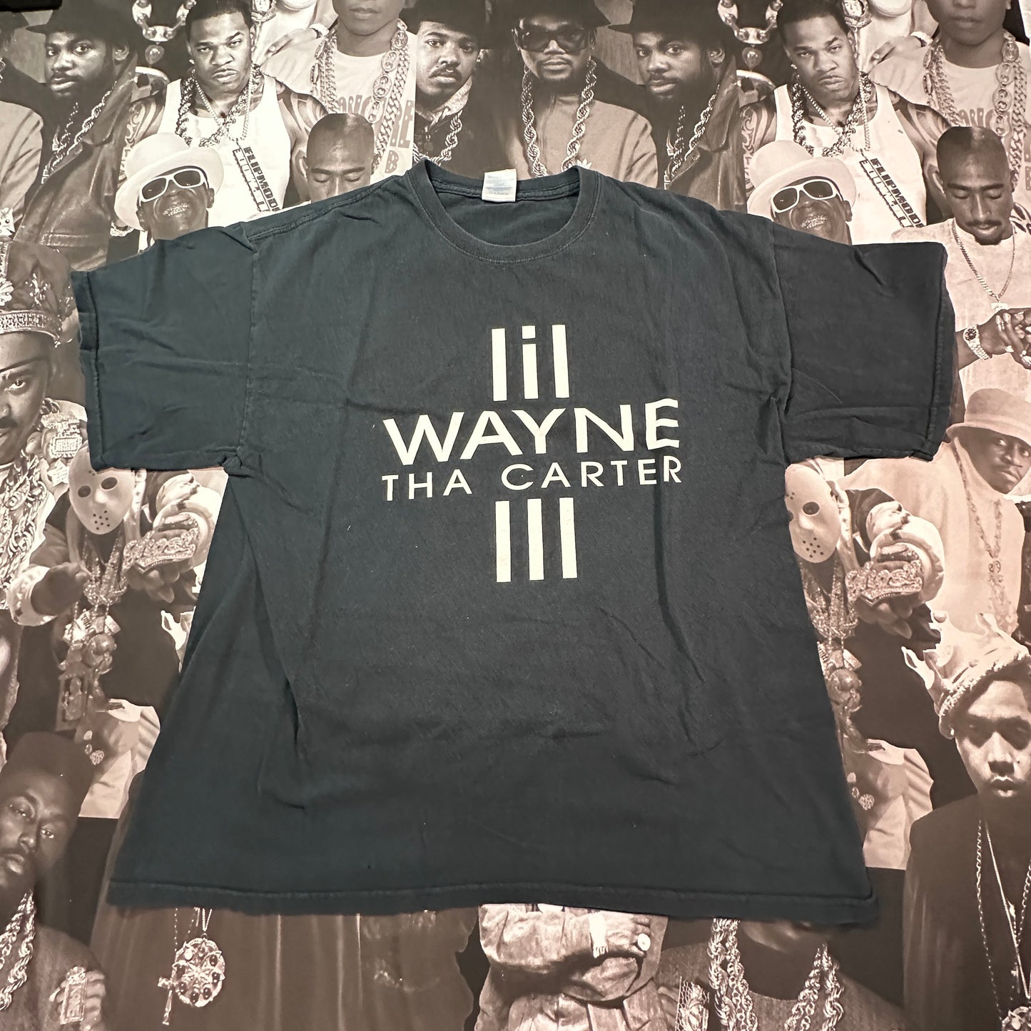 Vintage Lil Wayne Carter III Rap Tee Promo Sz XL