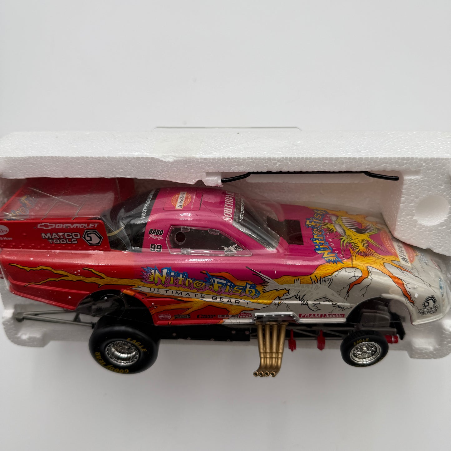 Action Racing Vintage Limited Edition Nitro Fish Funny Car 1:24 Scale Diecast