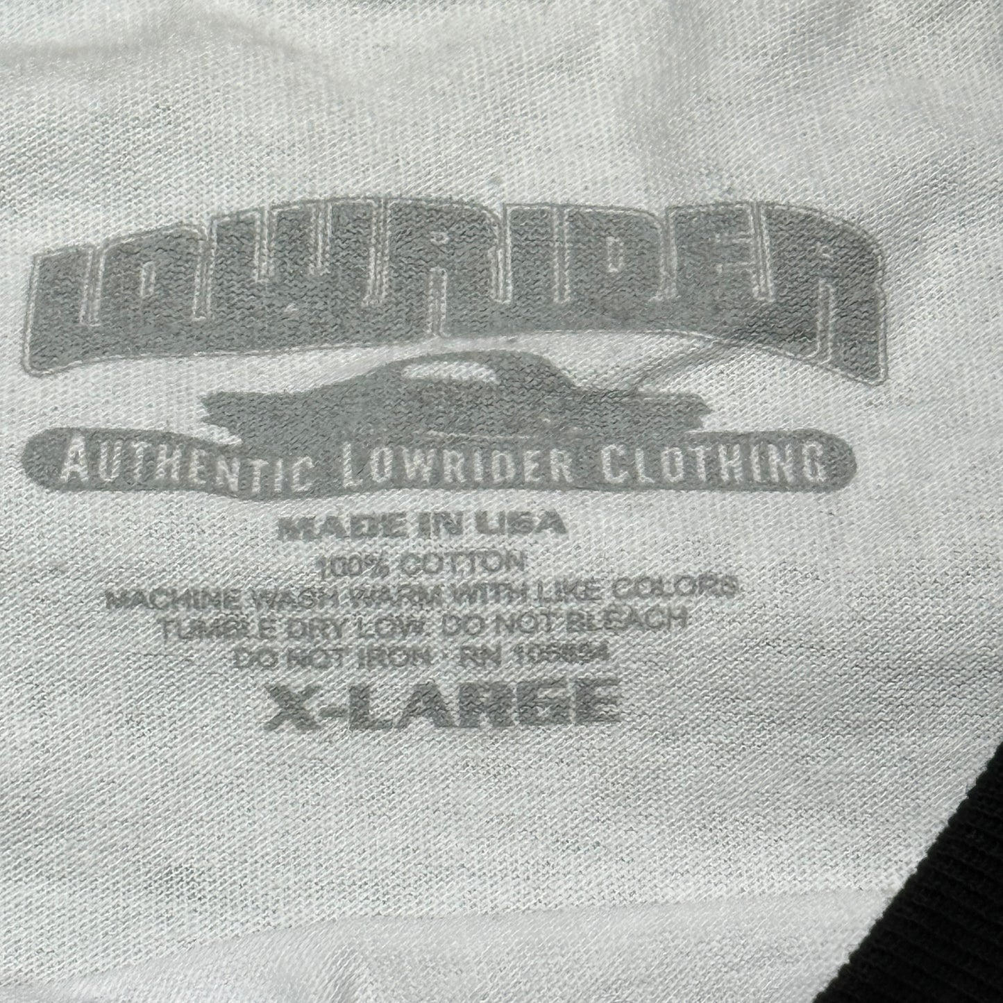 Vintage Lowrider Magazine  3/4 Sleeve Baseball Tee sz XL