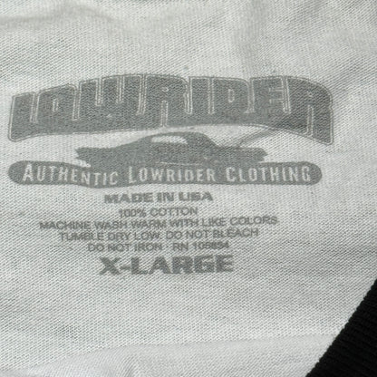 Vintage Lowrider Magazine  3/4 Sleeve Baseball Tee sz XL