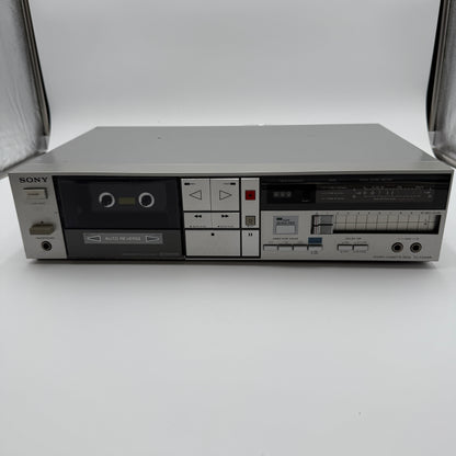 Vintage Sony TC-FX410R Autoreverse Stereo Cassette Player Silver ***READ***