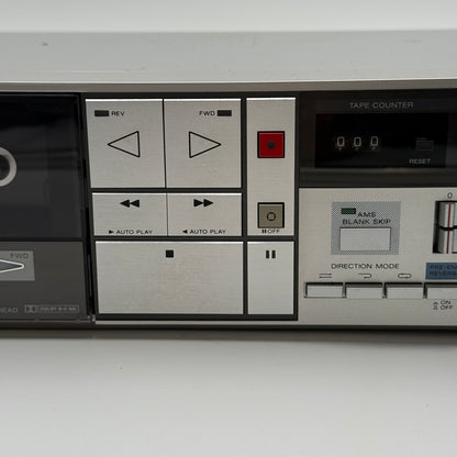 Vintage Sony TC-FX410R Autoreverse Stereo Cassette Player Silver ***READ***
