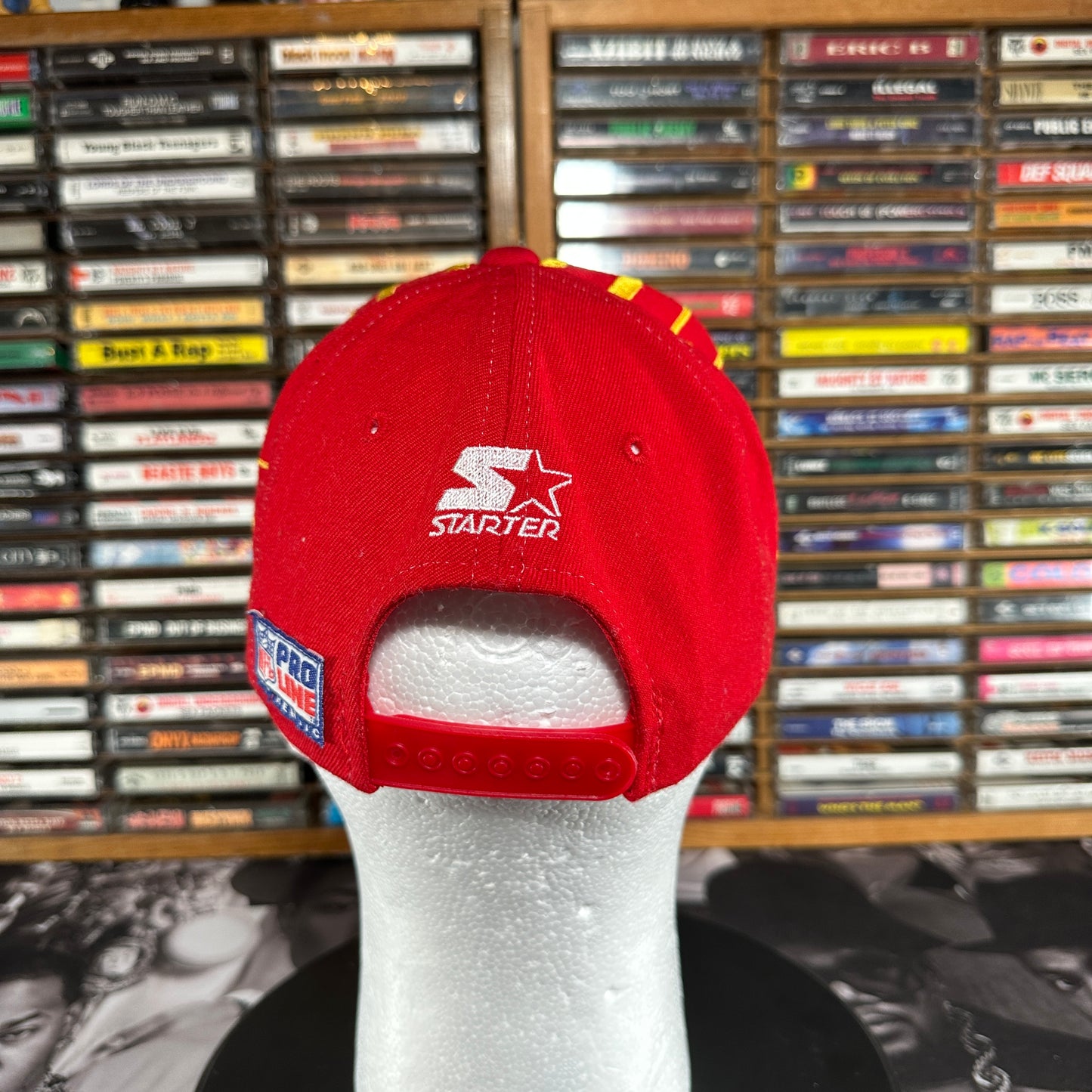 Vintage Starter Kansas City Chiefs Shockwave Shatter Snapback Hat 90’s