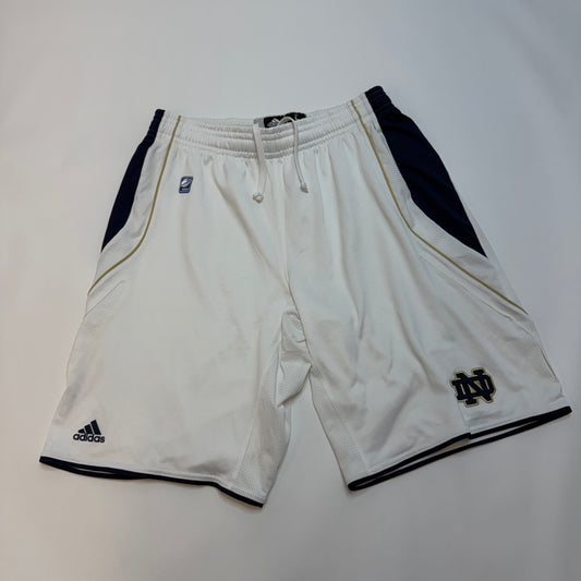 NCAA Vintage Team Issued Notre Dame Basketball Shorts Size Large