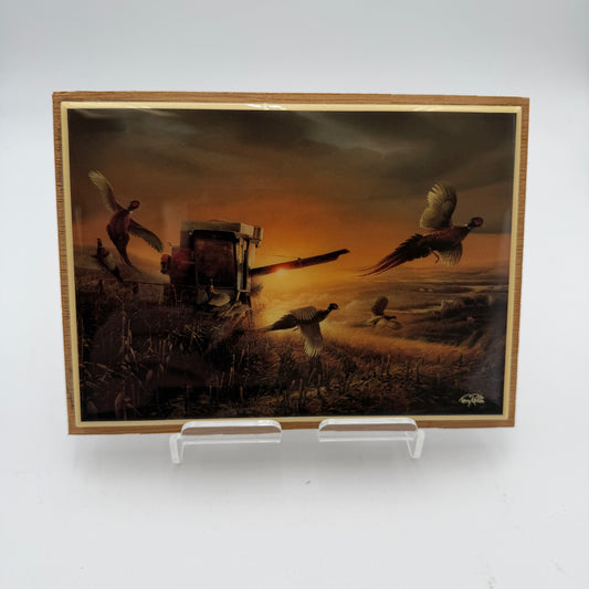 Vintage Terry Redlin Evening Surprise Encore Tile Art