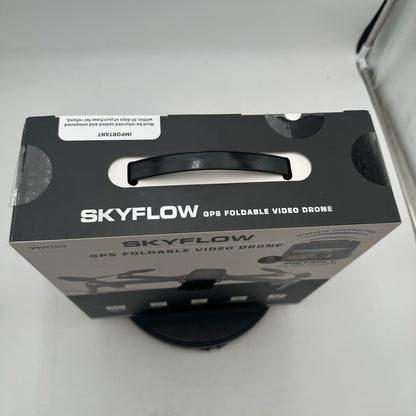 Vivitar Skyflow GPS Foldable 4K Video Drone - Black