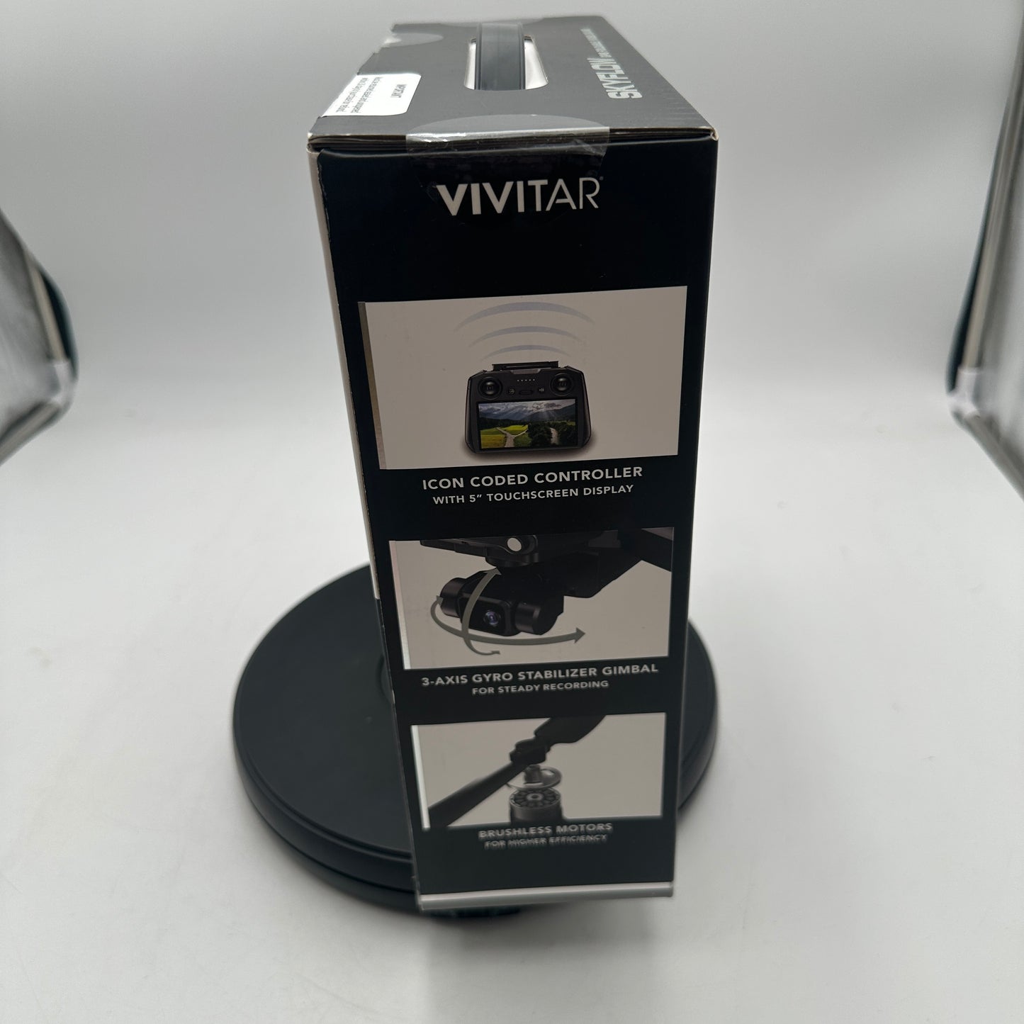 Vivitar Skyflow GPS Foldable 4K Video Drone - Black