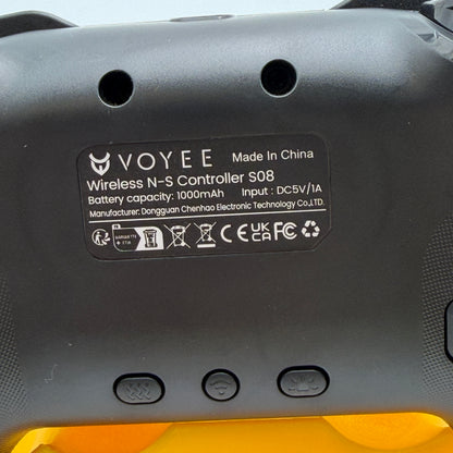 Voyee S08 Nintendo Switch Controller Black Used A