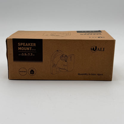 Wali Speaker Mount Wall Mount Black NIB