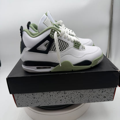 Women's Jordan Air Jordan 4 Retro "Seafoam" Sneakers Size 7.5 AQ9129-103