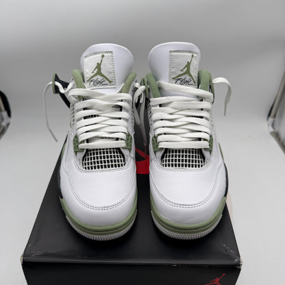 Women's Jordan Air Jordan 4 Retro "Seafoam" Sneakers Size 7.5 AQ9129-103
