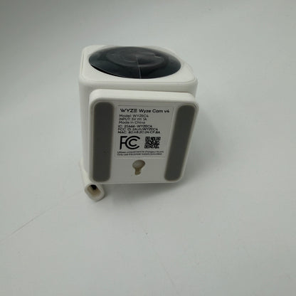 Wyze Cam v4 Security Camera White Used With Box