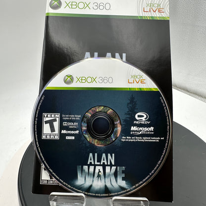 Xbox 360 Alan Wake Video Game  Disc ONLY - Used