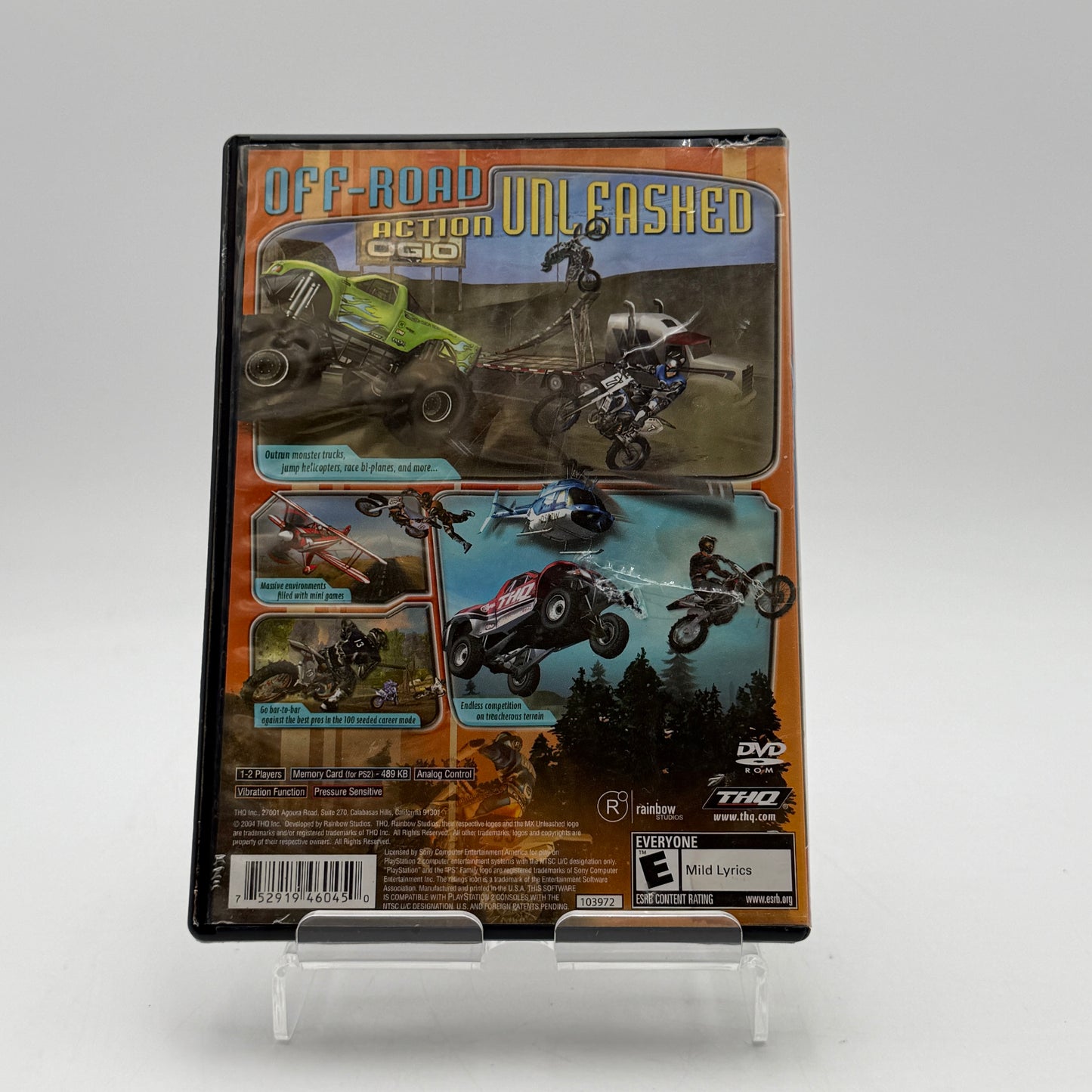 PlayStation 2 MX Unleashed Video Game with Box - Used