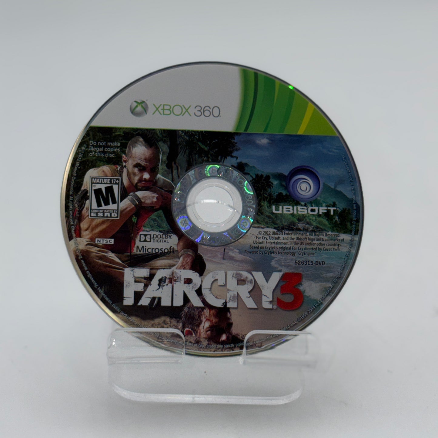 Xbox 360 Far Cry 3 DISC ONLY