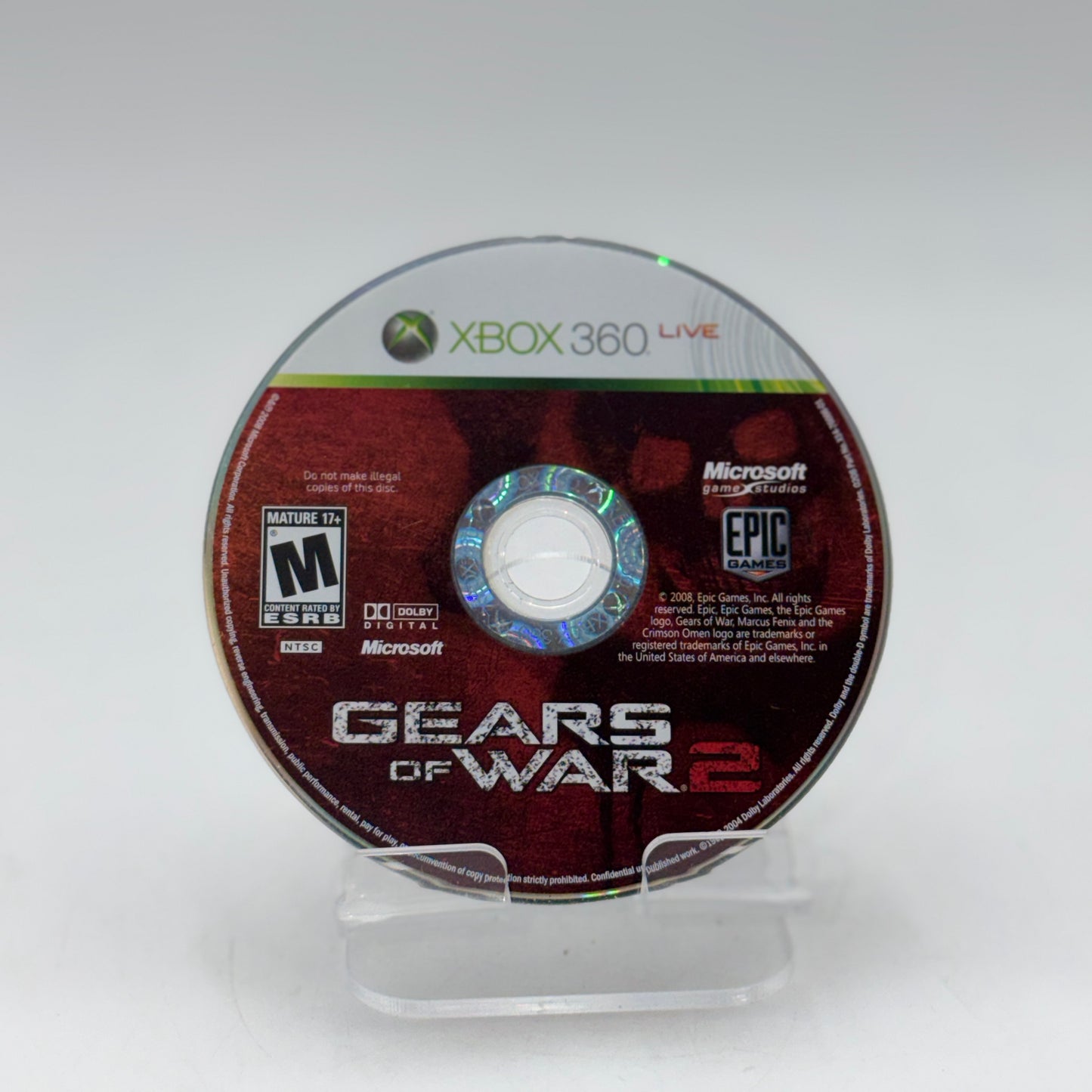 Xbox 360 Gears of War 2 DISC ONLY