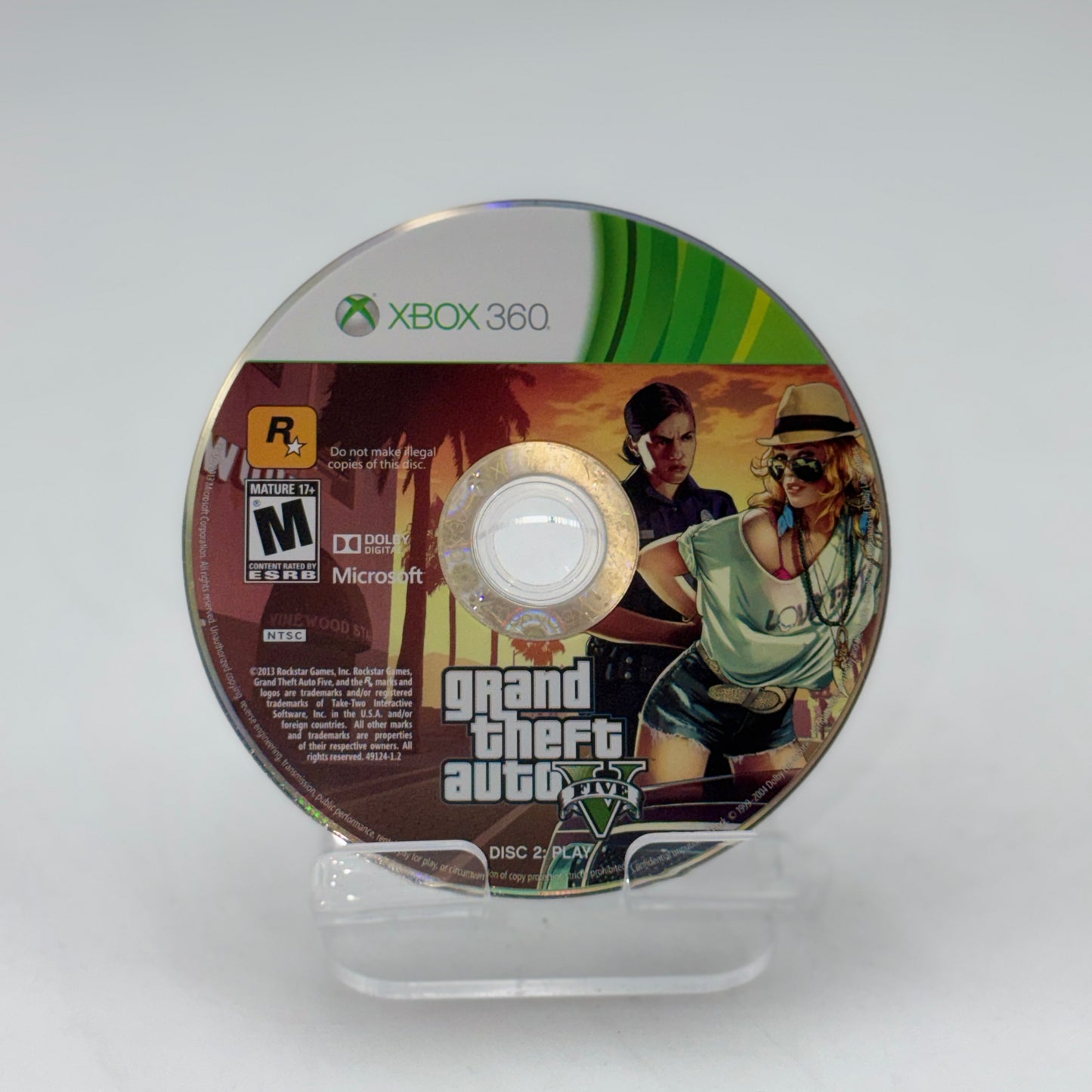 Xbox 360 Grand Theft Auto V DISC ONLY