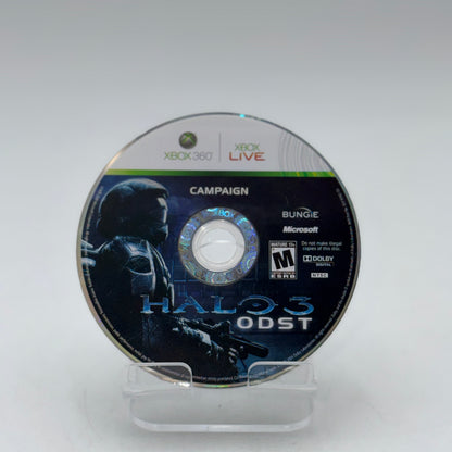 Xbox 360 Halo 3 Black Game with ODST Campaign and Multiplayer DISCS ONLY