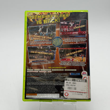 Xbox 360 NBA Jam with Box