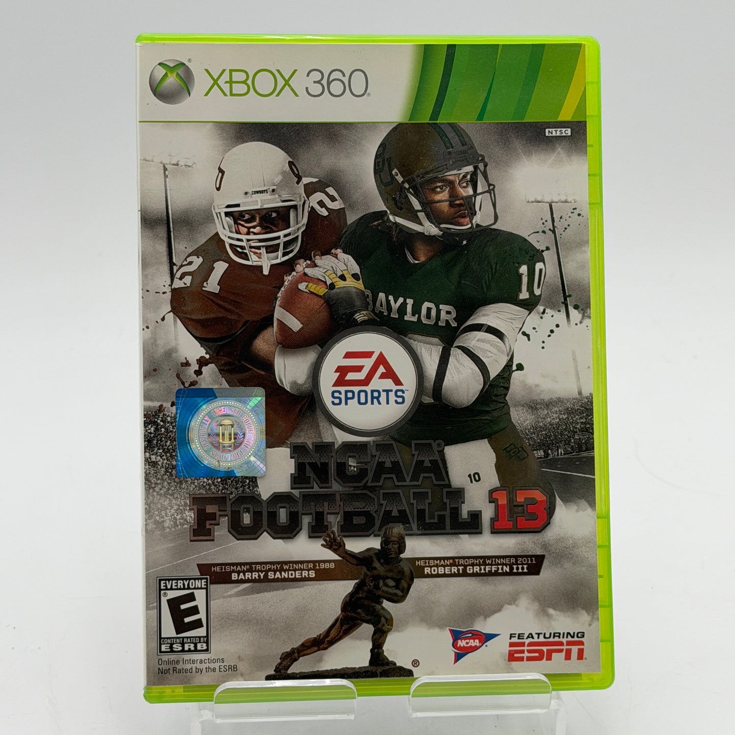 Xbox 360 NCAA Football 13 with Box and Inserts