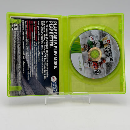 Xbox 360 NCAA Football 13 with Box and Inserts