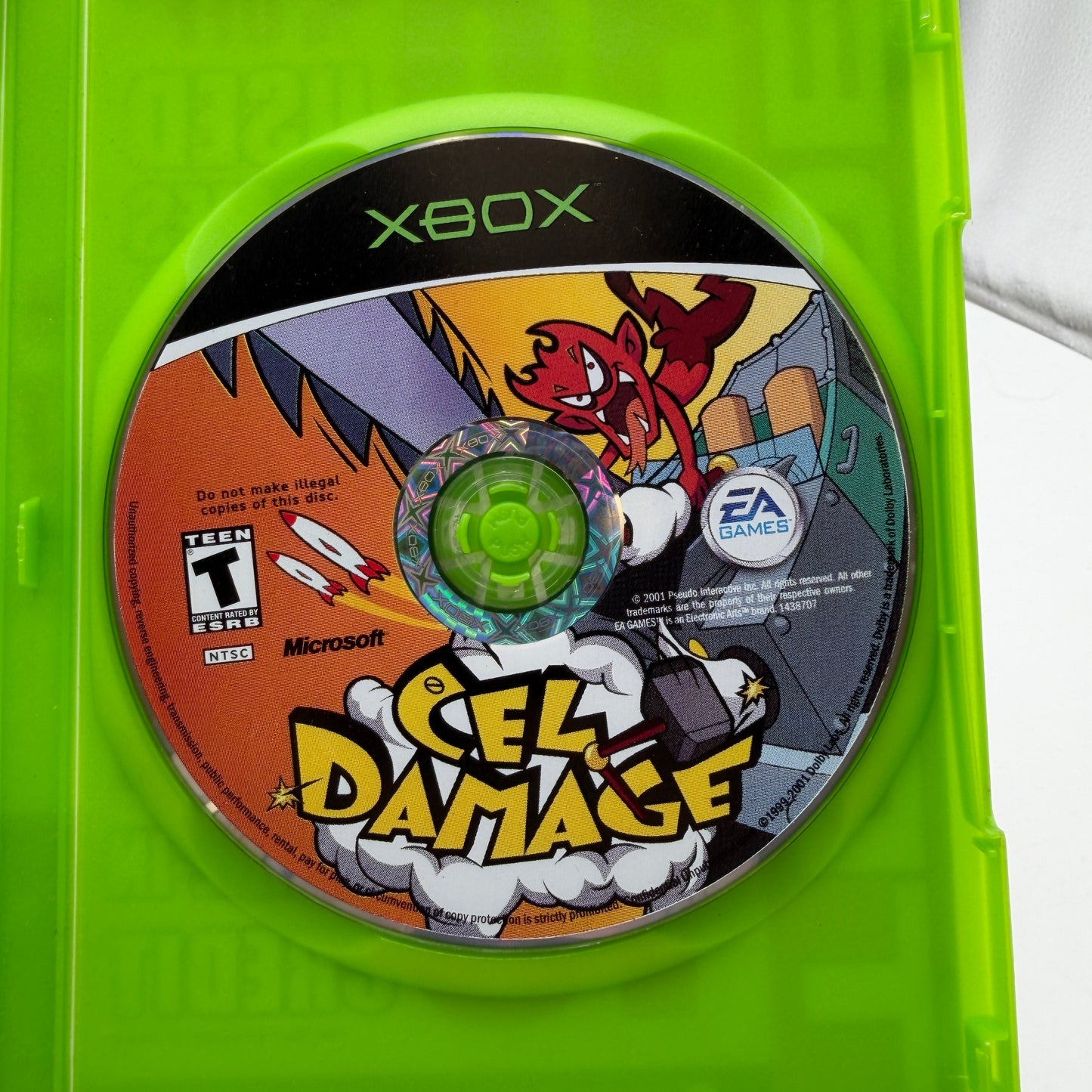 Xbox Cel Damage Game Only