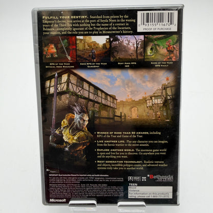 Xbox Elder Scrolls III Morrowind with Box