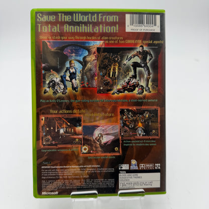 Xbox Gunvalkyrie With Box & Manual