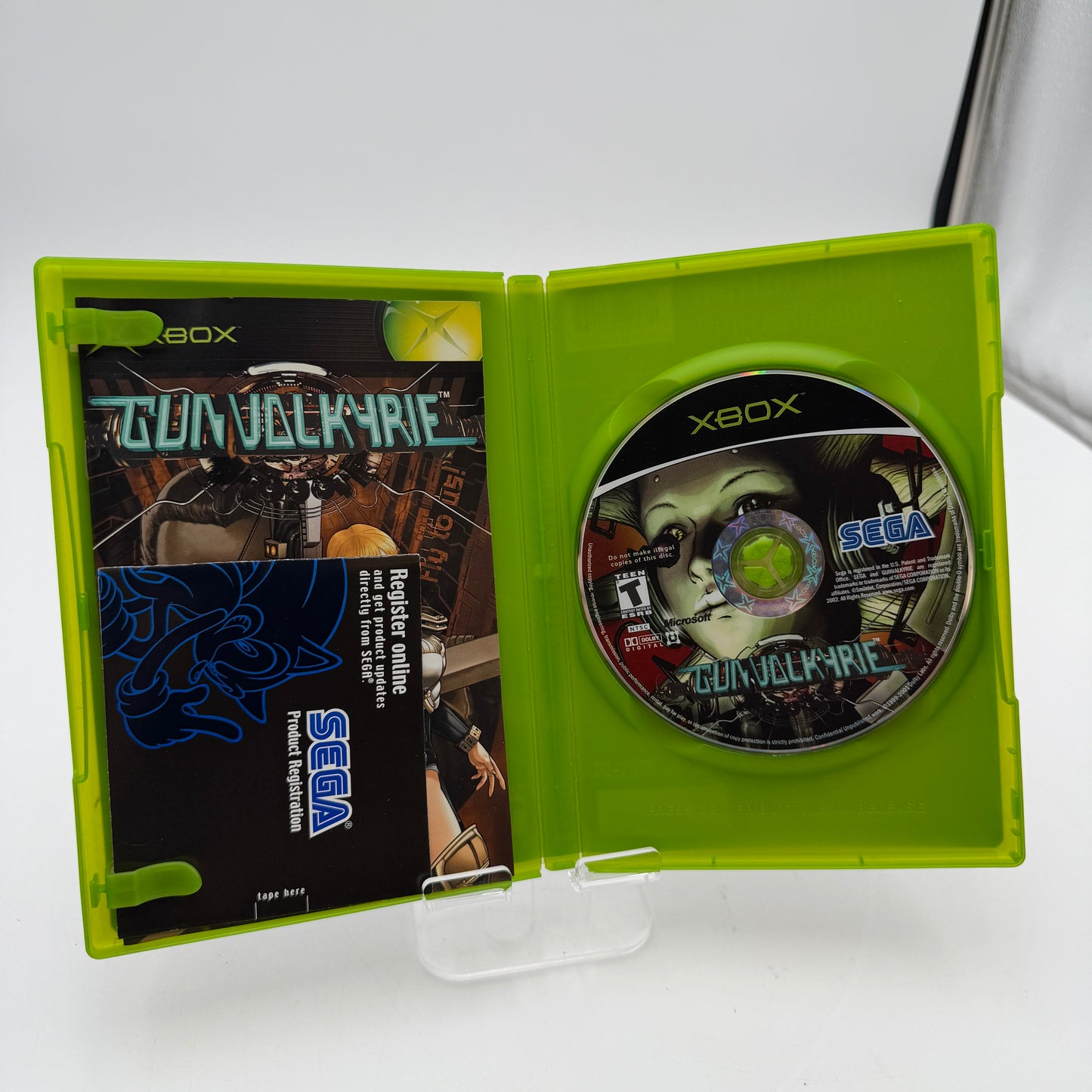 Xbox Gunvalkyrie With Box & Manual