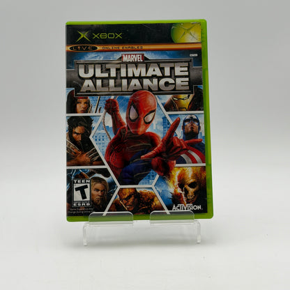 Xbox Marvel Ultimate Alliance Game Complete with Box Used
