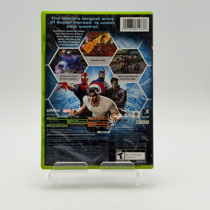 Xbox Marvel Ultimate Alliance Game Complete with Box Used