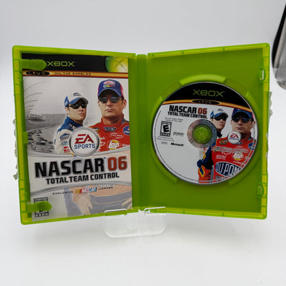 Xbox NASCAR 06 Total Team Control Video Game with Box - Used
