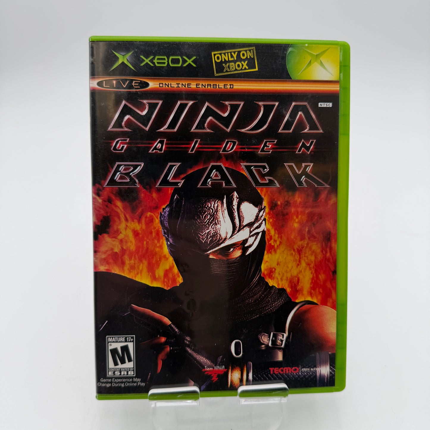 Xbox Ninja Gaiden Black Video Game with Box Manual and Insert