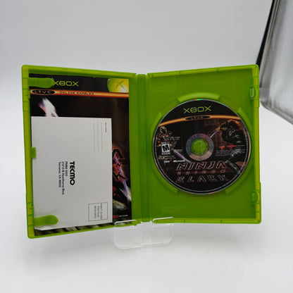 Xbox Ninja Gaiden Black Video Game with Box Manual and Insert