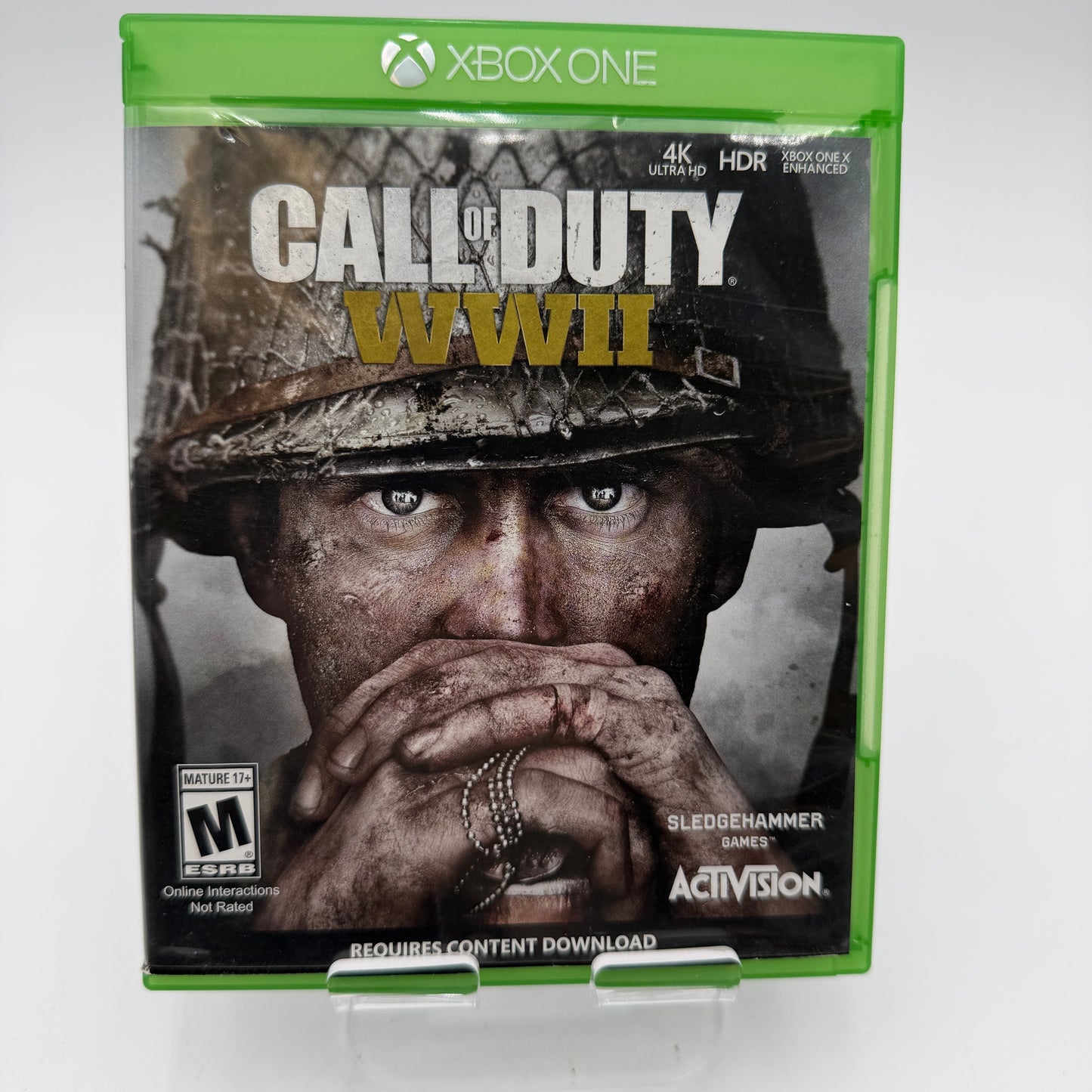 Xbox One Call of Duty WWII Video Game With Box