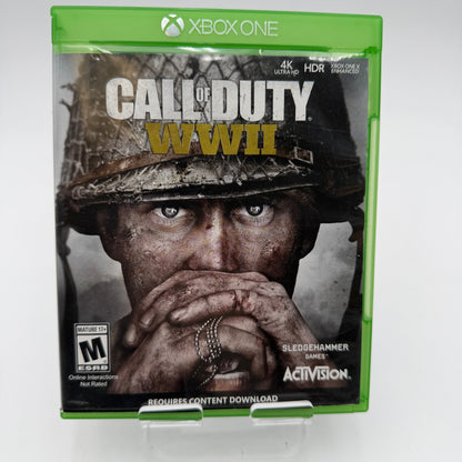 Xbox One Call of Duty WWII Video Game With Box
