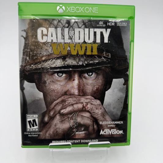 Xbox One Call of Duty WWII Video Game With Box