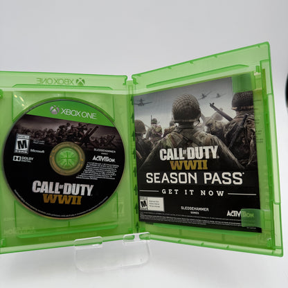 Xbox One Call of Duty WWII Video Game With Box