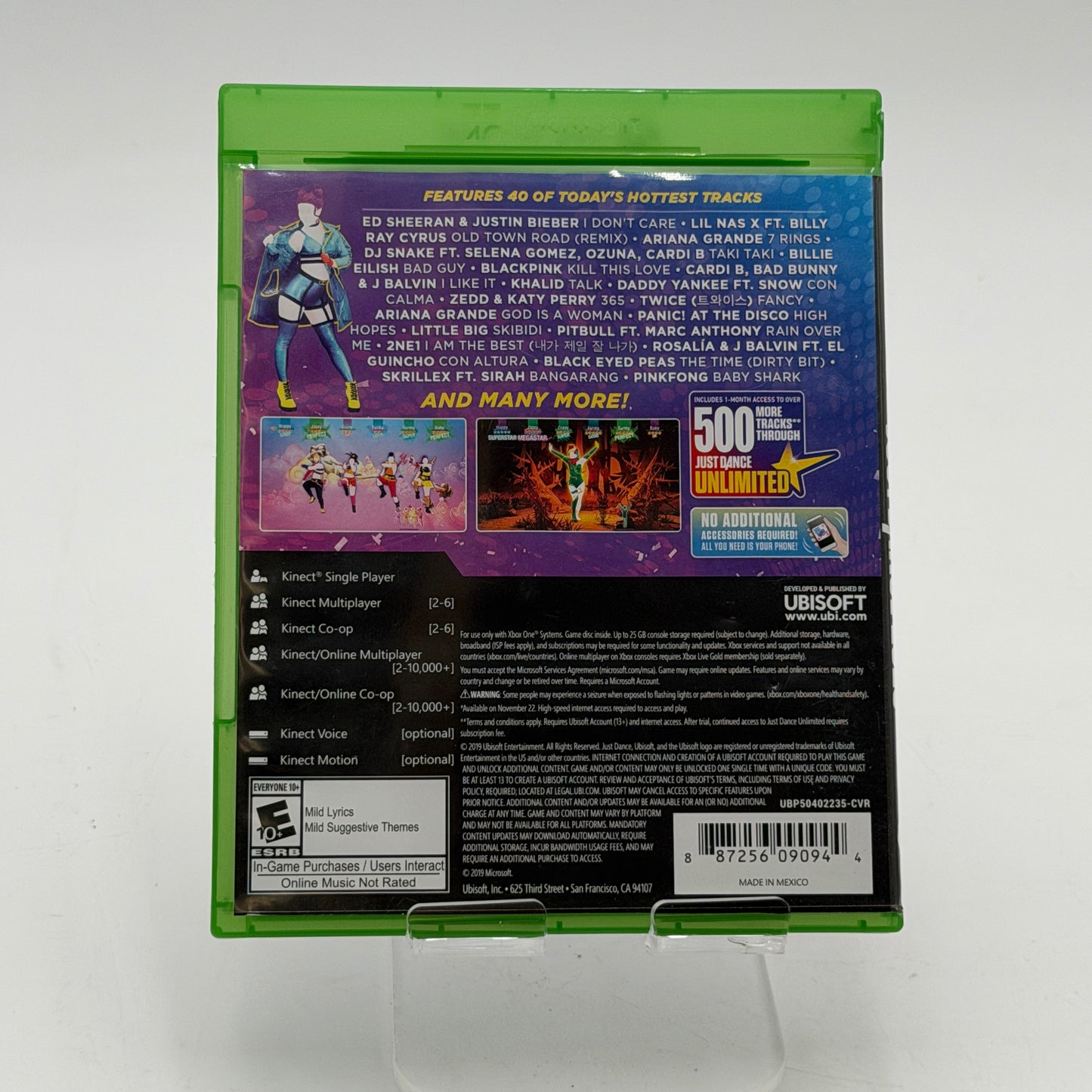Xbox One Just Dance 2020 Video Game With Box Used