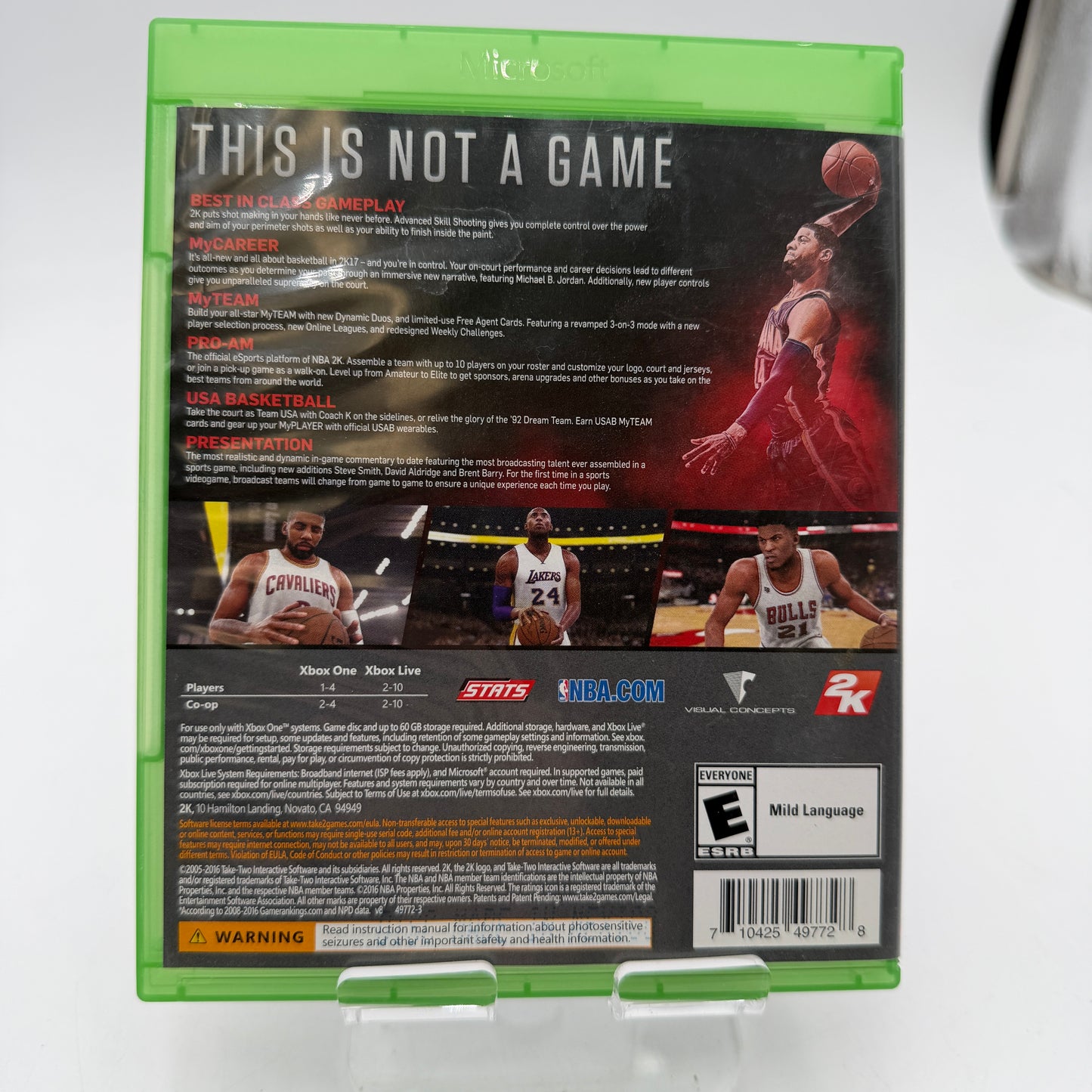 Xbox One NBA 2K17 Video Game with Box